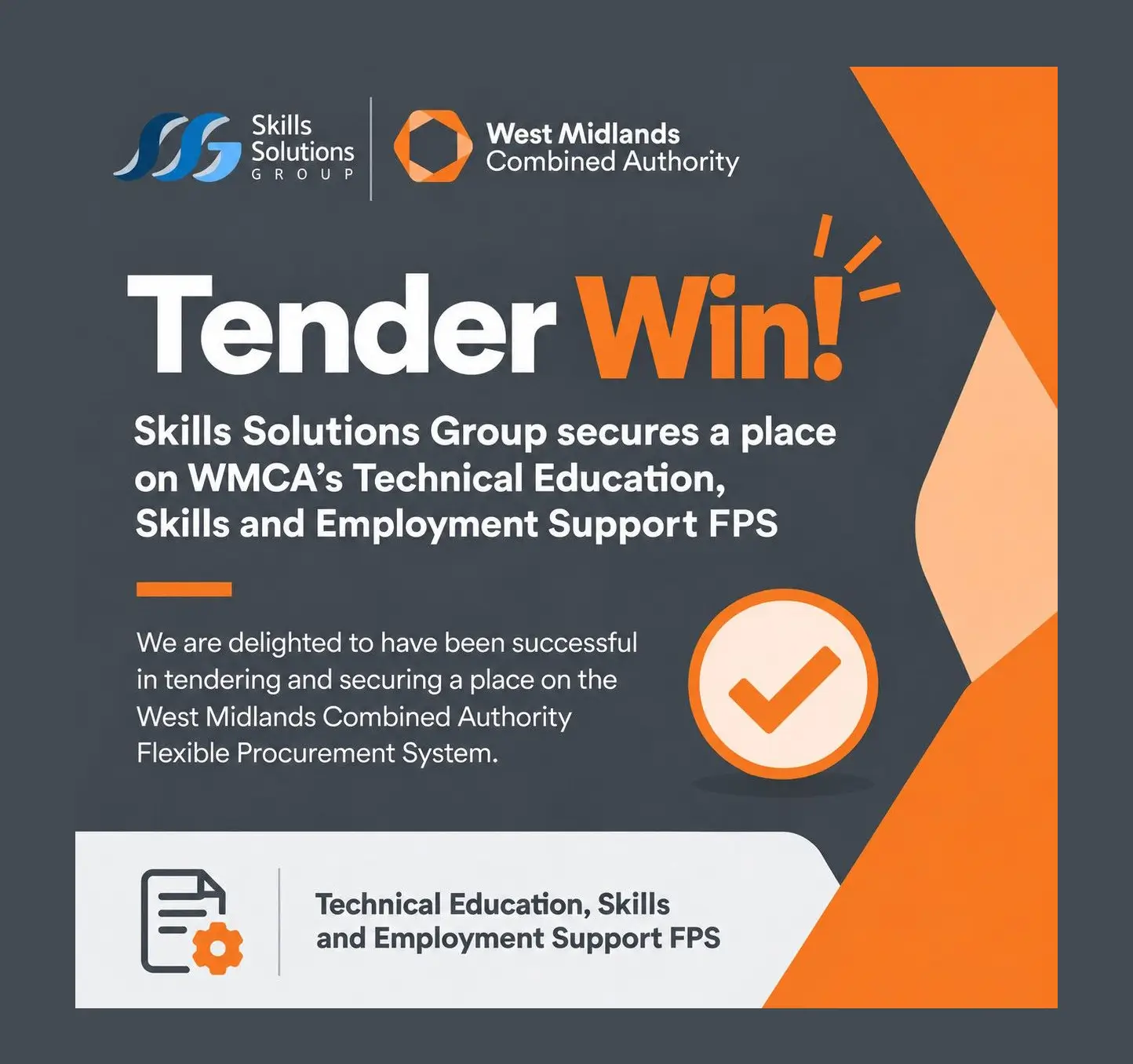 Skills Solutions Group secures place on WMCA Skills and Employment Support framework